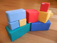 Cubi e parallelepipedi medi - confezione da 6 (misura 15cm)