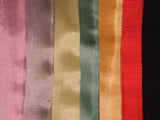 Teli e foulard monocromatici orlati - dimensioni e colori assortiti, 5pz